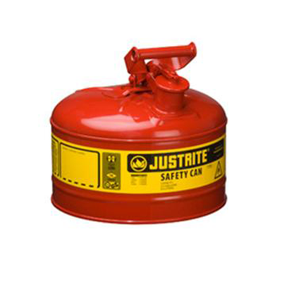 Ⅰ型钢制安全罐-红色